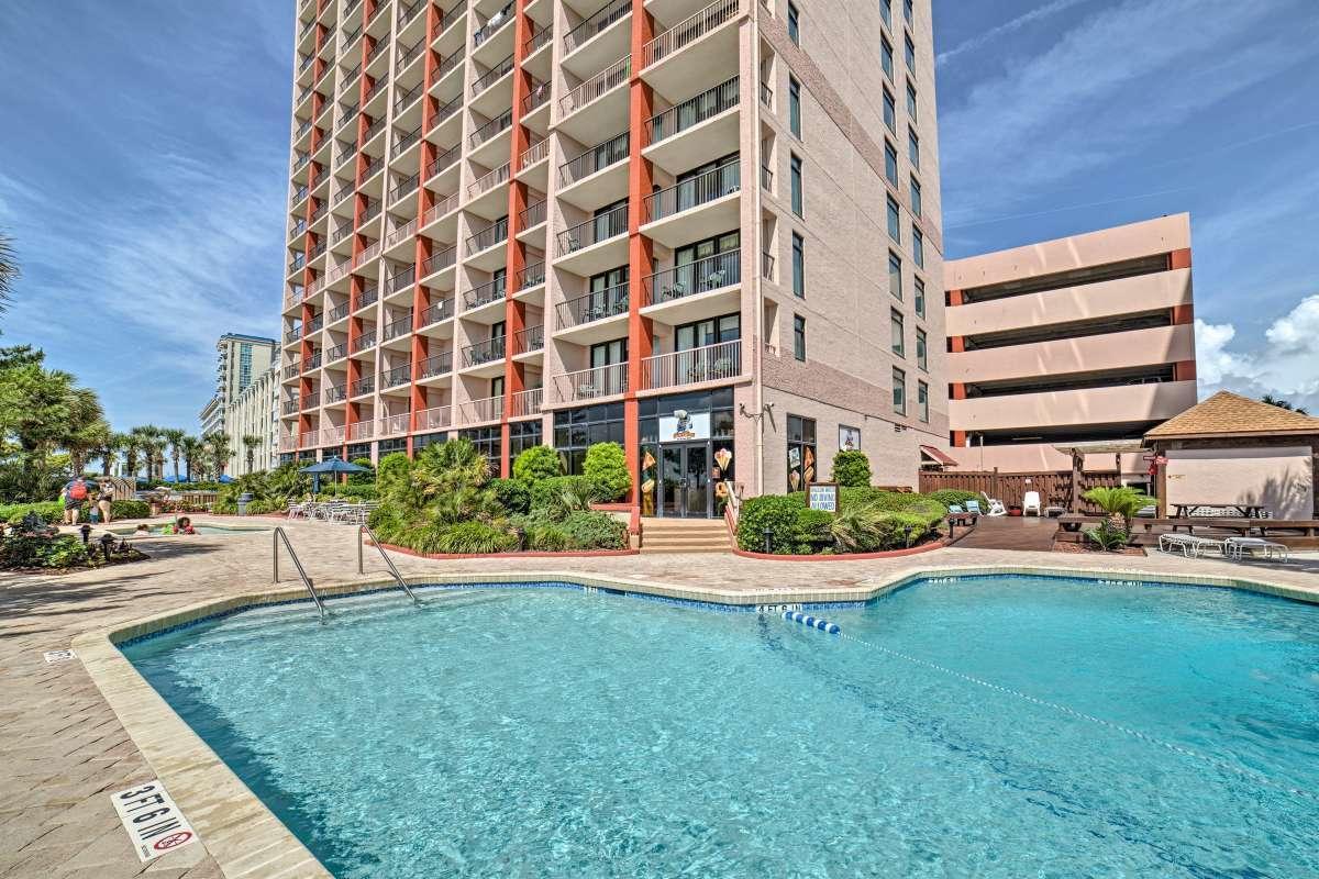 Beach Colony Ocean Front Executive Suite Миртл-Бич Экстерьер фото